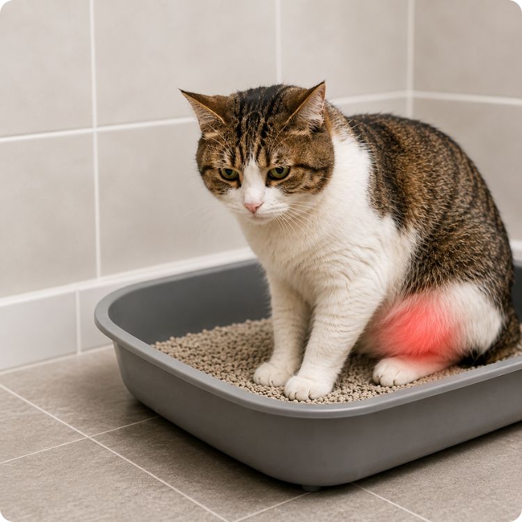 blood in cat urine